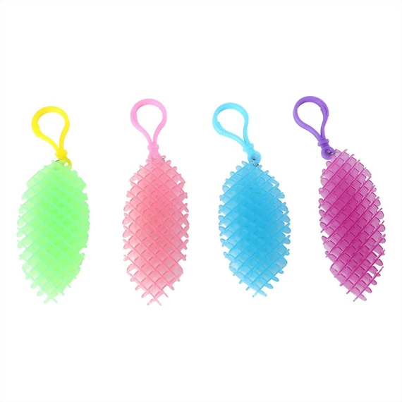 Flexi Fidget glitter stesszoldó játék, sötétben világító