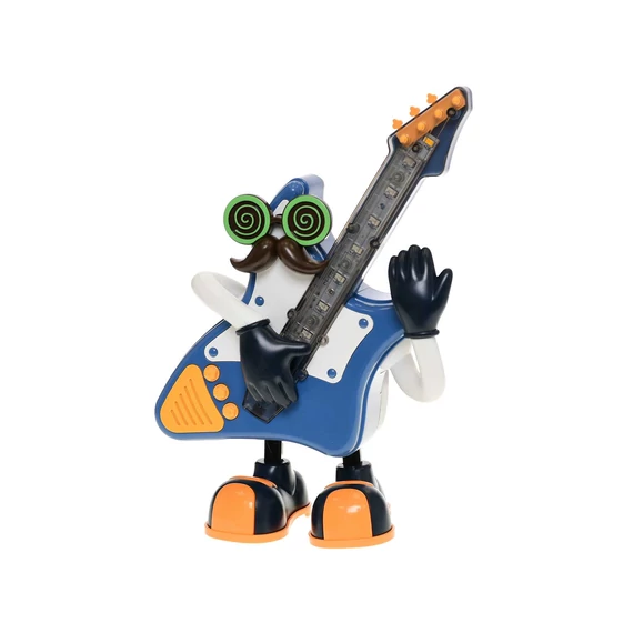 Mr. Rock táncoló gitár műanyag fénnyel és hanggal 25cm
