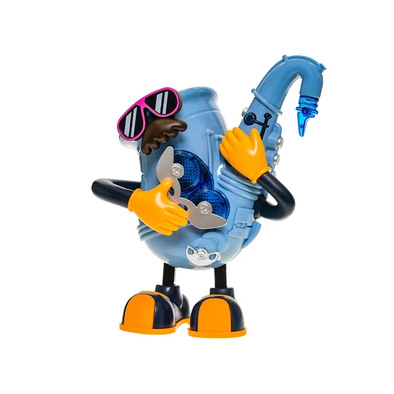 Mr. Rock táncoló szaxofon műanyag fénnyel és hanggal 25cm