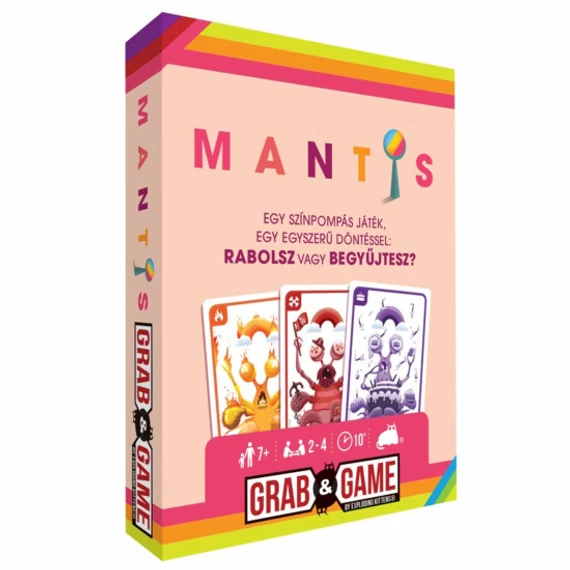 Mantis - Mini - Családi Társasjáték
