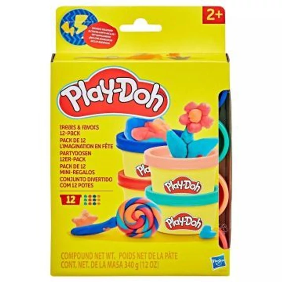 Hasbro Play-Doh: Apró gyurmák - 12-es csomag (G0519)