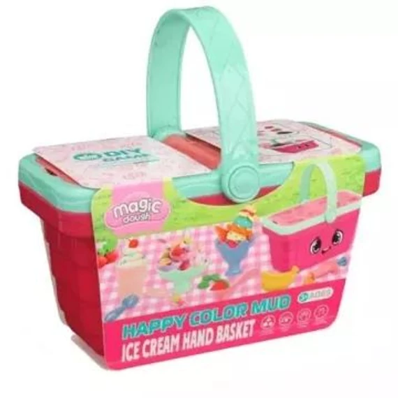 Manyuk Toys Fagylaltos piknikkosár gyurmaszett (8670)