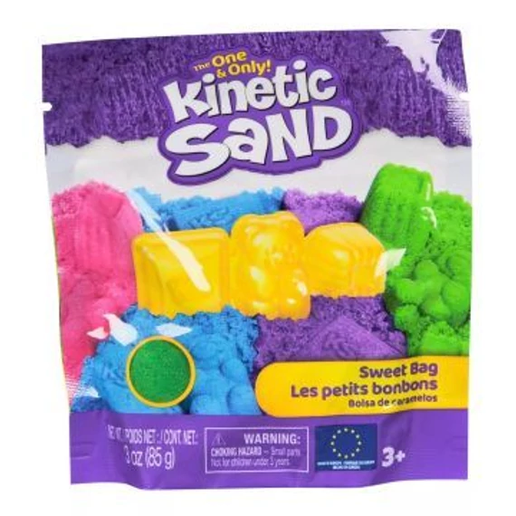 Spin Master Kinetic Sand: Homokcukorka gyurmaszett - többféle (6071550)