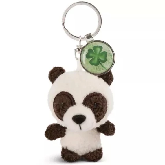 Nici: Panda kulcstartó szerencse medállal 7cm (47537)