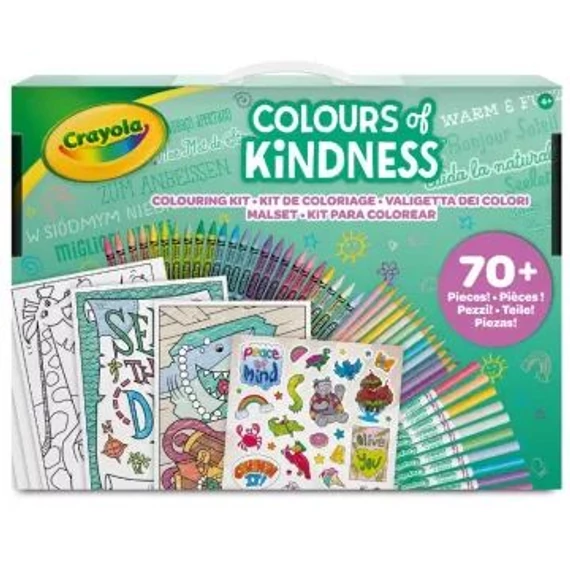 Crayola : Kedves szavak művészkészlet - 70 db-os (04-2941)