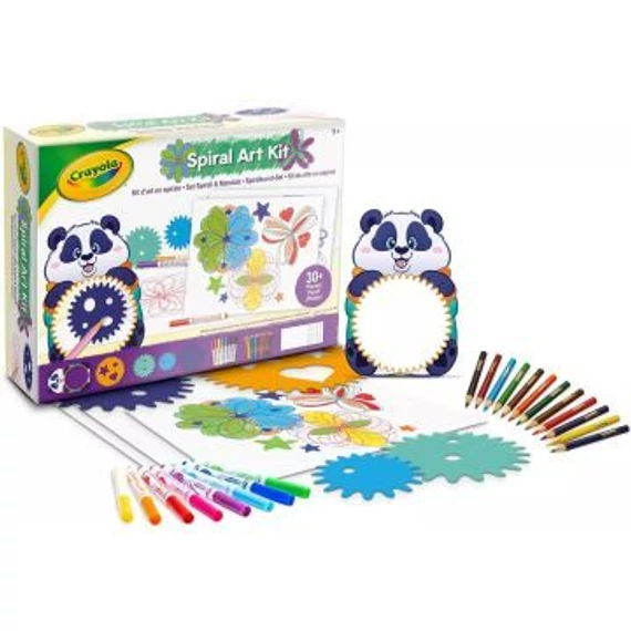Crayola : Spirográf készlet - Panda Mandala (04-2948)