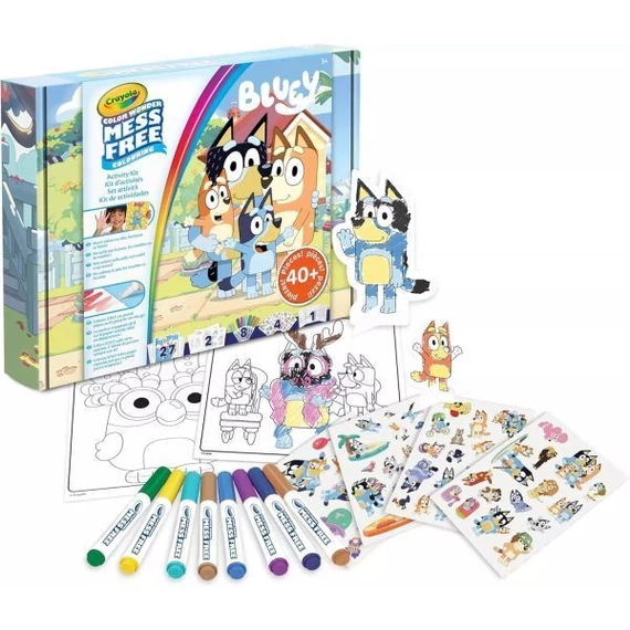 Crayola Color Wonder: Bluey maszatmentes foglalkoztató készlet (75-7171)