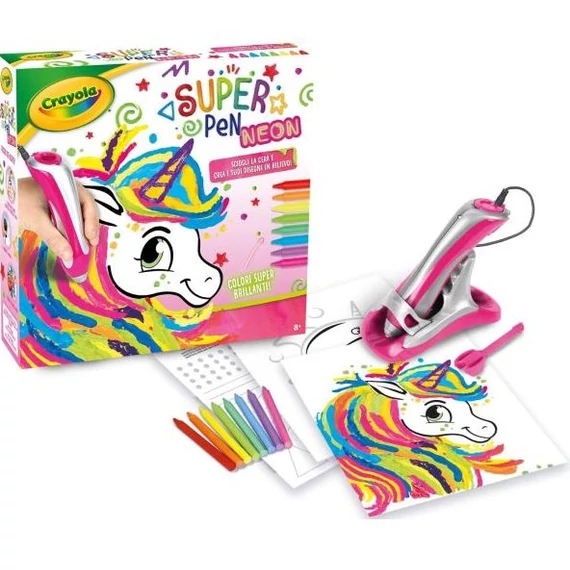 Crayola Művésztoll neon zsírkrétával (74-7620)