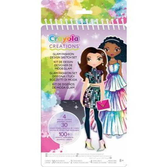 Crayola Creations: Glam divattervező kis album kiegészítőkkel (04-1273)