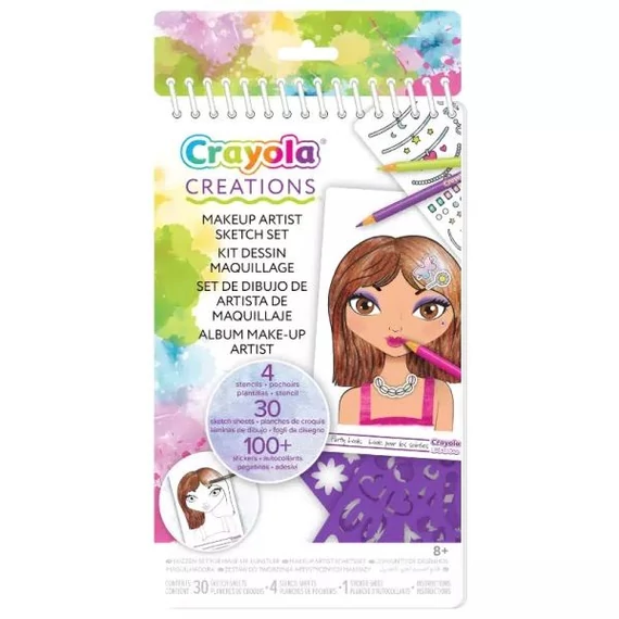 Crayola Creations: Sminkrajz kompakt szett (04-1055)