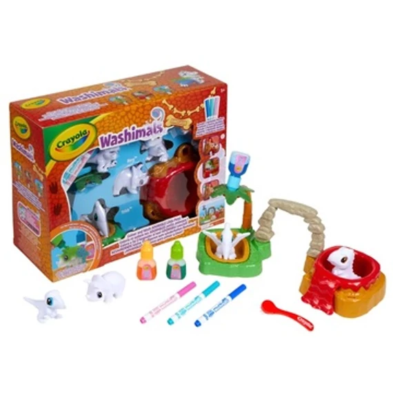 Crayola Washimals: Kimosható állatkák - Dínósziget (74-7459)