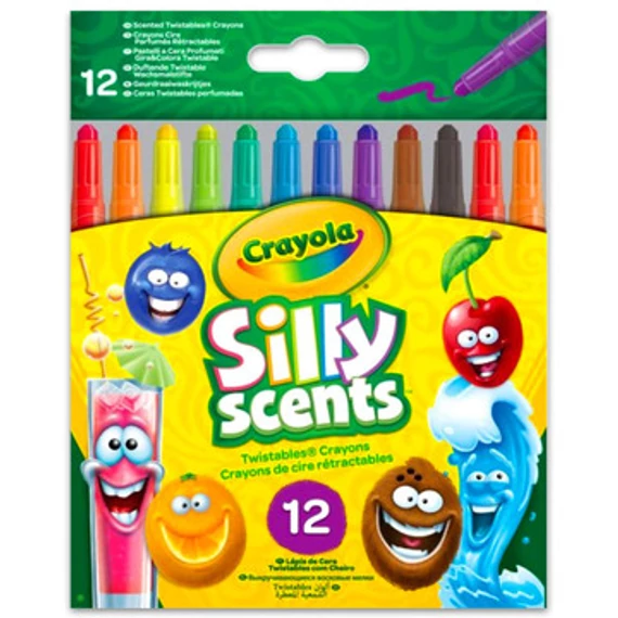 Crayola: illatos zsírkréta 12 darabos készlet (52-9712)