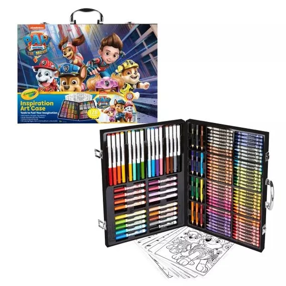 Crayola: Mancs őrjárat rajzkészlet - 128 db-os (04-1184)