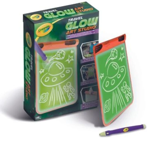 Crayola: Neon világító utazó festőkészlet (04-2506)
