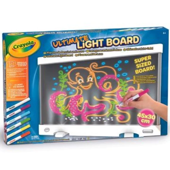 Crayola: Neon világító rajztábla filctollakkal (74-7504)