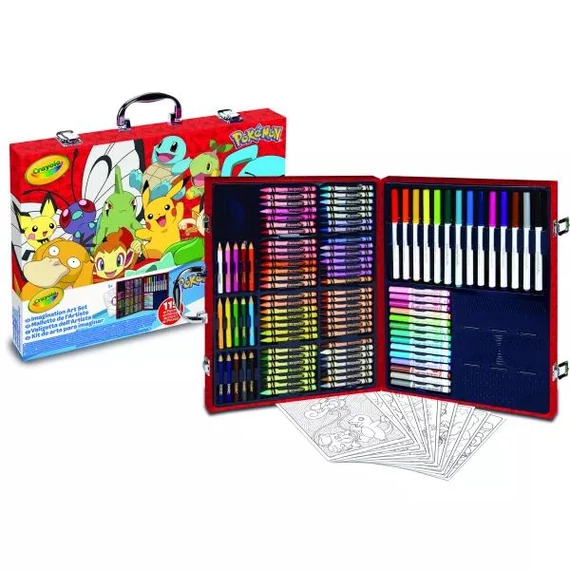 Crayola: Pokémon rajzkészlet - 115 db-os (04-2931)
