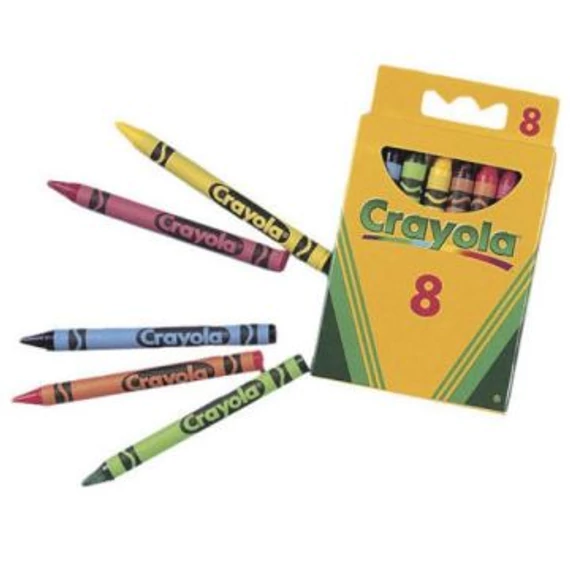 Crayola: Zsírkréta - 8 db-os (52-3008)
