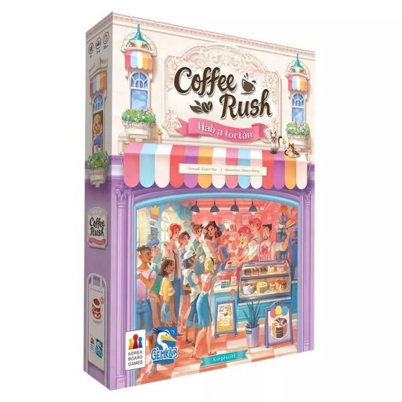 Coffee Rush: Hab a tortán társasjáték kiegészítő (KBG10002)