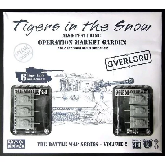 Days of Wonder Memoir 44 Tigers in the snow Exp. angol nyelvű társasjáték kiesgészítő (824968818701)