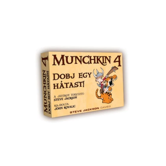 Delta Vision Munchkin 4: Dobj egy hátást! társasjáték (17501,DV5178-182)