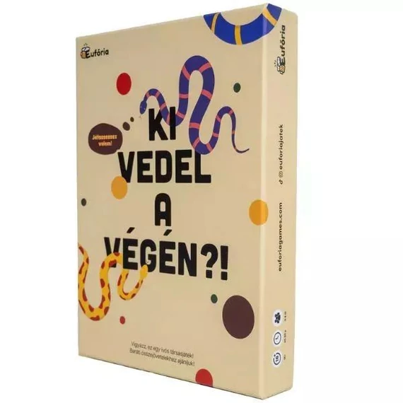 Euforiajatek Ki vedel a végén?! ivós társasjáték (5999861962051)