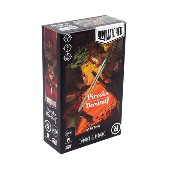 Asmodee Unmatched: Piroska vs. Beowulf társasjáték (IEUMBELRRS)