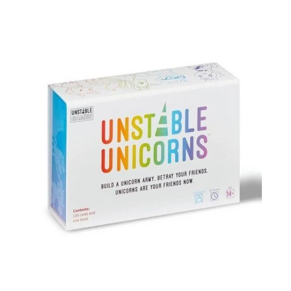 Enigma Unikornisok Unstable Unicorns angol nyelvű társasjáték (810270030825)