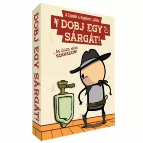 GEMKER-GEM Dobj egy sárgát! társasjáték (PTS10003)
