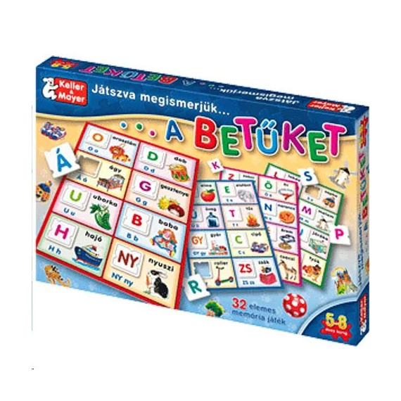 Keller & Mayer Játszva megismerjük a betűket társasjáték (712116)