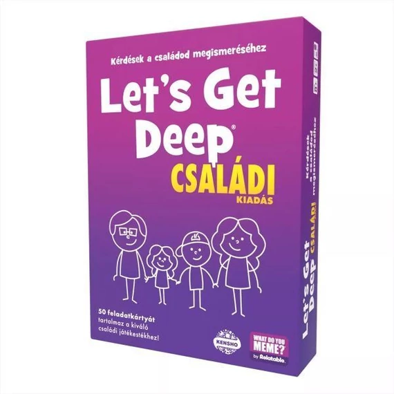 Let's Get Deep társasjáték (LGDF63093)