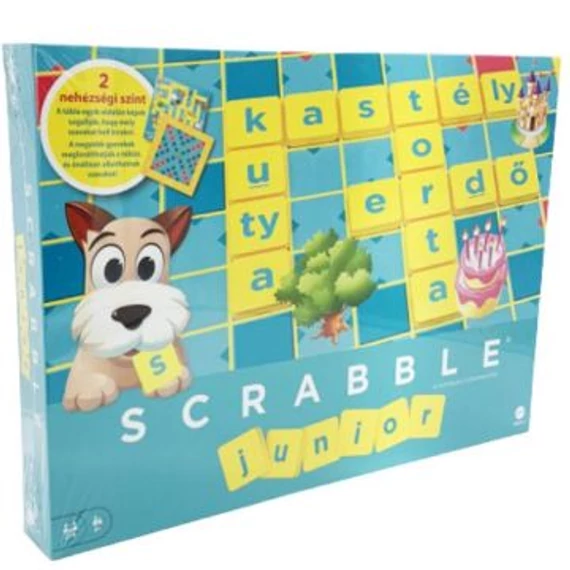 Mattel Scrabble Original Junior társasjáték (Y9737)