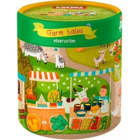 Mon - Farm 50db-os puzzle és társasjáték (MON200111)