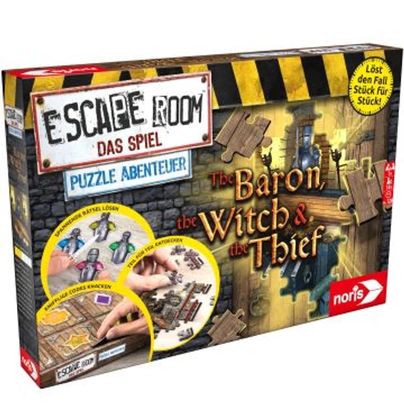 Noris Escape Room: Puzzle 2 - A Báró, a Boszorkány és a Tolvaj társasjáték (606101976006)