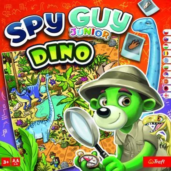 Trefl : Spy Guy Junior társasjáték - Dinópark (2673)