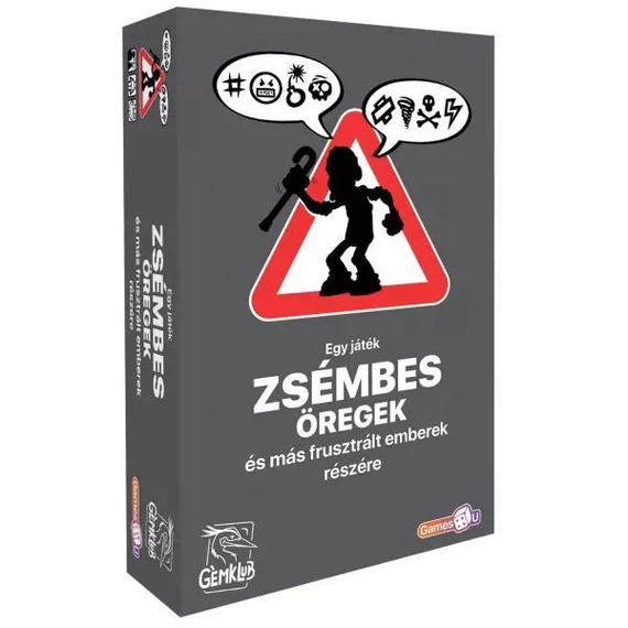 Zsémbes öregek társasjáték (ASM34724)