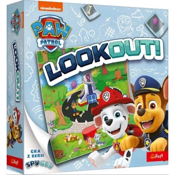Trefl Mancs őrjárat: Spy Guy - Lookout! társasjáték (2732)
