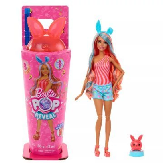 Mattel Barbie: Slime Reveal Állati buli - Nyuszi (JCN87)