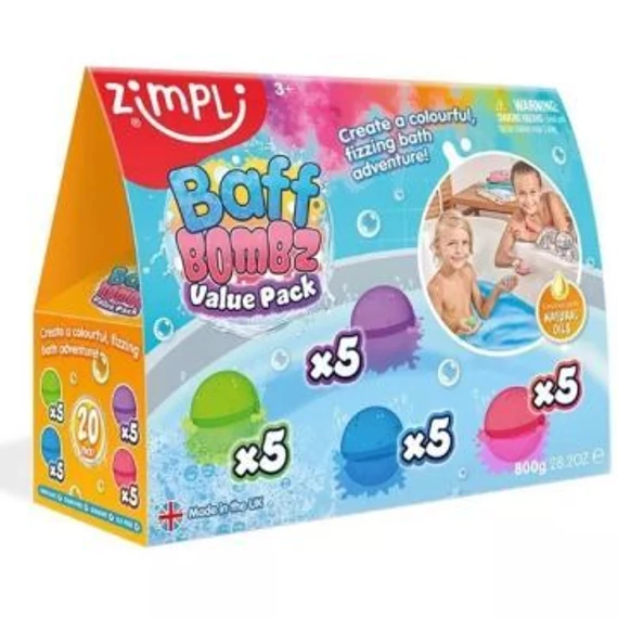 Simba Baff Bombz: Illatos fürdőbomba szett - 20 db-os (6505953408x20)