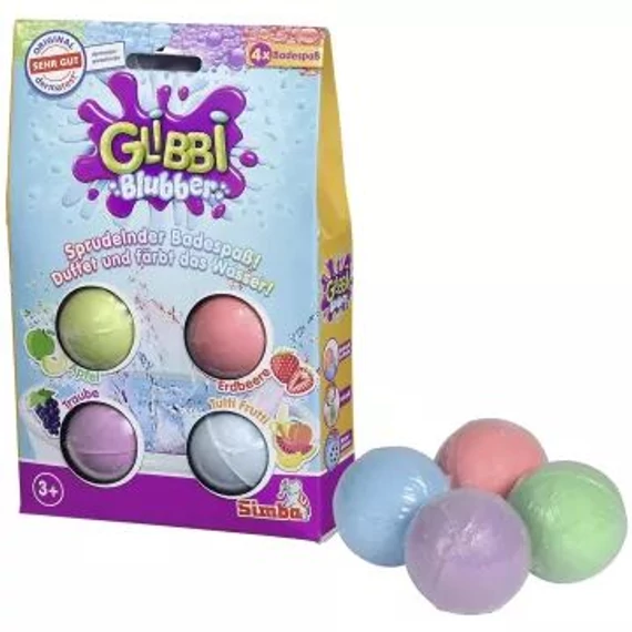 Simba Glibbi: Blubber illatos fürdőbomba csomag – 4 db-os (105953408)