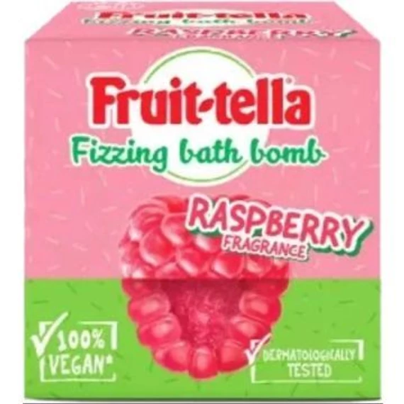 TradeUniverse Fruittella fürdőbomba 140 g - málna illatú (8381)