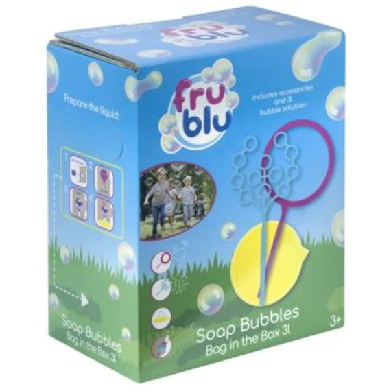FruBlu: ECO buborékfújó szett 3 liter folyadékkal (DKF0169)