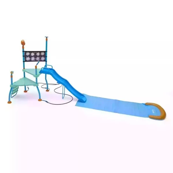 Plum: Water Park vizes játszótér csúszószőnyeggel és buborékokkal (104401)