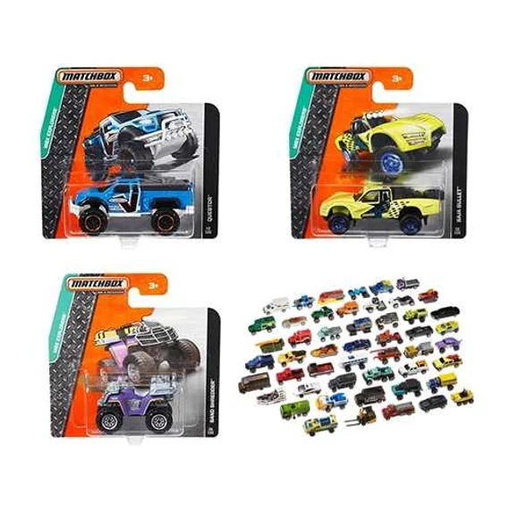 Matchbox C0859 doboz 72db fém autó 1:64 (többféle)