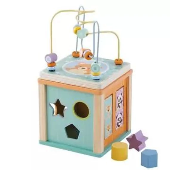 Activity Cube - állatos készségfejlesztő kocka