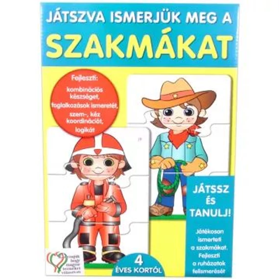 Ajándék: Játszva ismerjük meg a szakmákat