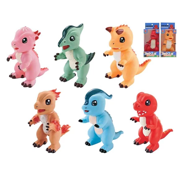 Műanyag dinoszaurus figura mozgatható (többféle)