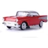 MotorMax Chevy Bel Air 1957 Fém Kisautó (1:24) - Piros
