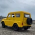 UAZ Hunter Fém Kisautó Fénnyel és Hanggal (1:18)- Sárga