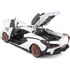 Kép 2/3 - Bburago 1:18  Lamborghini Sián FKP 37 fehér/fekete