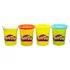 Play-Doh 4 tégelyes gyurma készlet Alapszínek